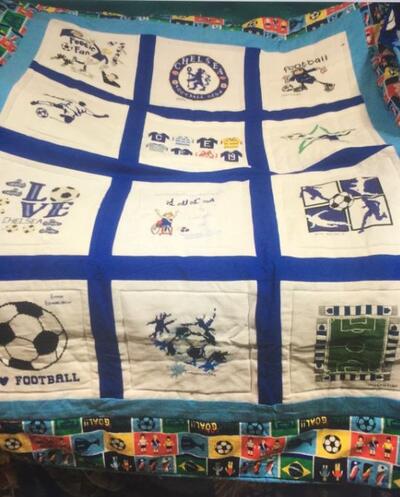 Photo of Luca Gs quilt