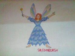 Cross stitch square for Hallie M's quilt