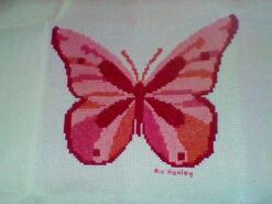 Cross stitch square for Jada-Lea's quilt