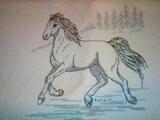 Any child cross stitch category: Horses