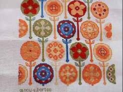 Cross stitch square for Sophie R's quilt