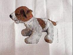 Cross stitch square for Riordan S's quilt