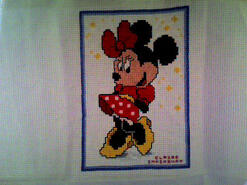 Cross stitch square for Scarlett R's quilt