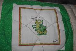 Cross stitch square for Henry A's quilt