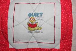 Cross stitch square for Henry A's quilt