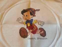 Cross stitch square for Mason F's quilt