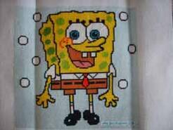 Cross stitch square for TJ's quilt