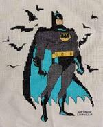 Cross stitch square for Corey-Jack's quilt