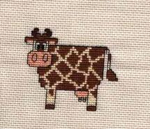 Cross stitch square for Rhianna's quilt