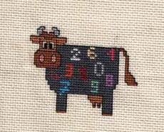 Cross stitch square for Rhianna's quilt
