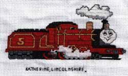 Cross stitch square for William M's quilt