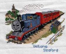 Cross stitch square for William M's quilt