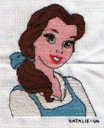 Cross stitch square for Sarah B's quilt