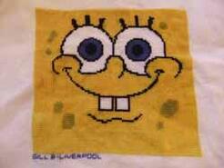 Cross stitch square for Kieran M's quilt