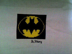 Cross stitch square for Callum W 2's quilt