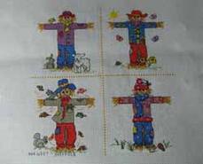 Cross stitch square for Matthew D's quilt