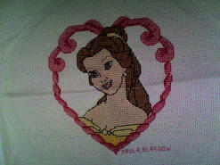 Cross stitch square for Charmaine L's quilt