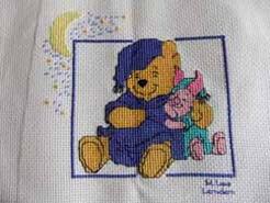Cross stitch square for Miley I's quilt