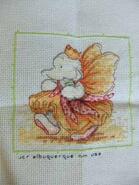 Cross stitch square for Niamh P's quilt