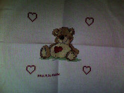 Cross stitch square for Tanesha's quilt