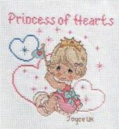 Cross stitch square for Gracie-Louise's quilt