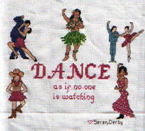 Cross stitch square for Meghan H's quilt