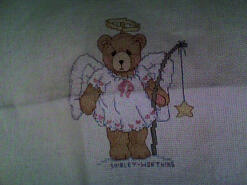 Cross stitch square for Sophie M's quilt