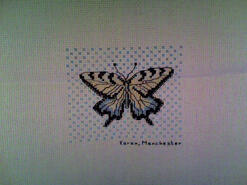Cross stitch square for Danielle P's quilt