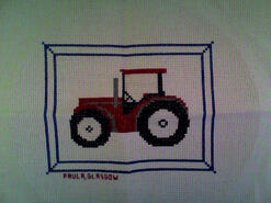 Cross stitch square for Jamie's quilt