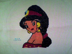 Cross stitch square for Kiera L's quilt