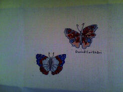 Cross stitch square for Kiera L's quilt
