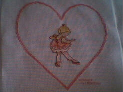 Cross stitch square for Faye B's quilt