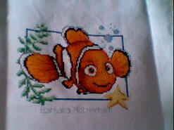 Cross stitch square for Logan C's quilt