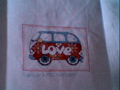 Cross stitch square for Lewis C 1's quilt