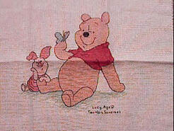 Cross stitch square for Lucas O's quilt