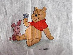 Cross stitch square for Eloise's quilt