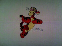 Cross stitch square for Zayn S's quilt