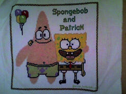 Cross stitch square for Elliott C's quilt
