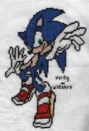 Cross stitch square for Joshua D 's quilt