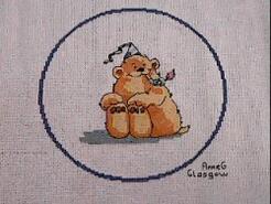 Cross stitch square for Mackenzie B's quilt