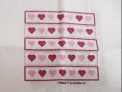 Cross stitch square for Connie-Jean's quilt