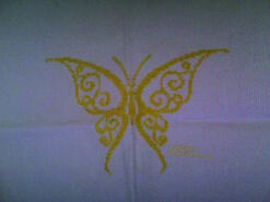 Cross stitch square for Molly G's quilt