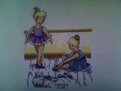 Cross stitch square for Harmonie-Rose's quilt
