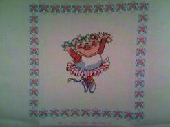 Cross stitch square for Harmonie-Rose's quilt