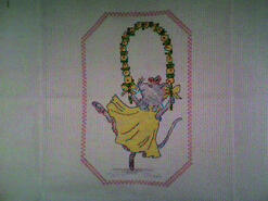 Cross stitch square for Erika M 's quilt