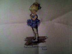 Cross stitch square for Harmonie-Rose's quilt