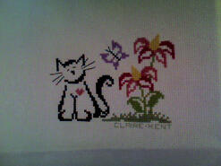Cross stitch square for Bethany L's quilt