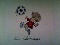 Cross stitch square for Jayden G's quilt