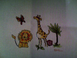 Cross stitch square for Jack M's quilt
