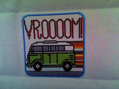 Cross stitch square for Ethan C's quilt